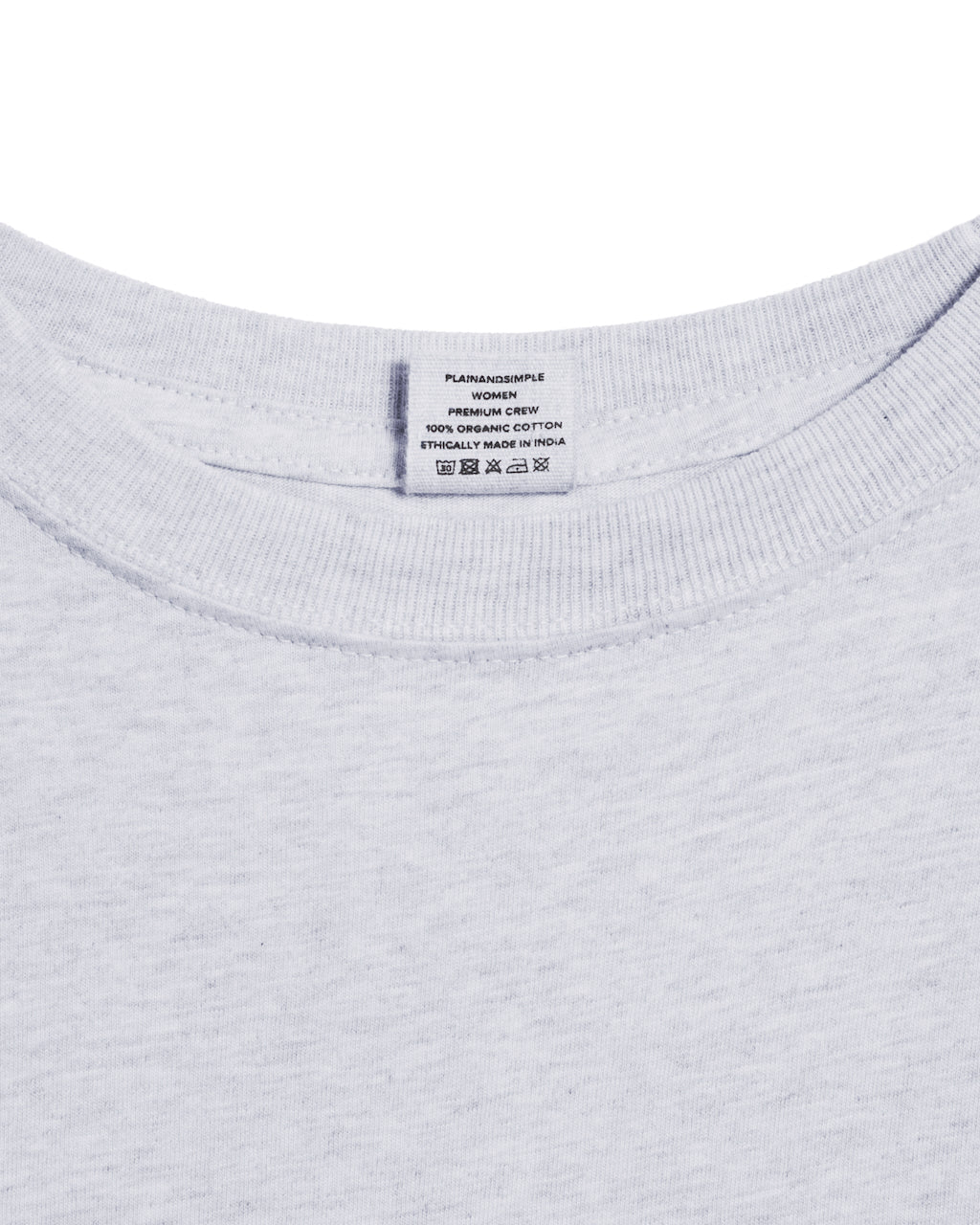 Crew Neck Organic T-Shirt