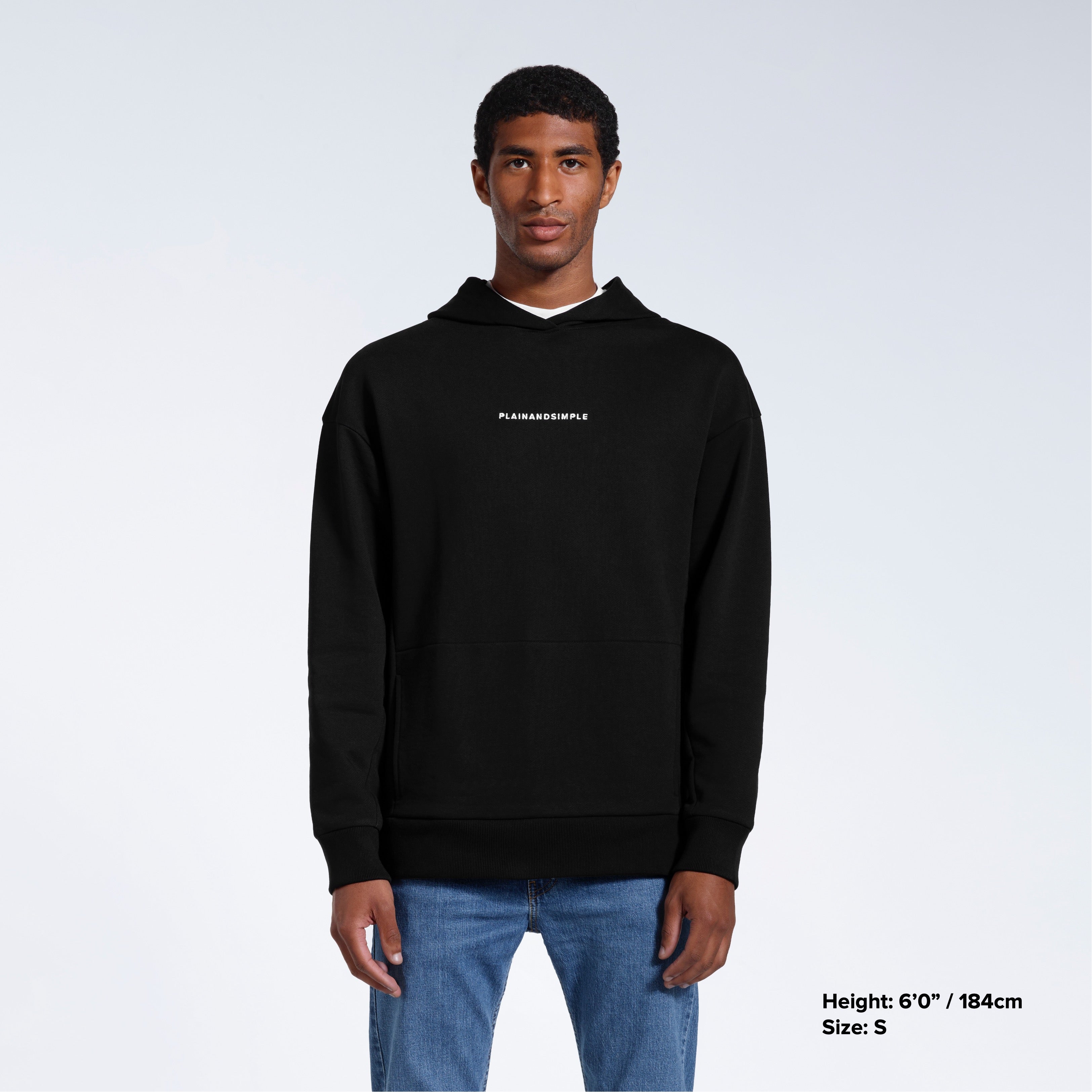 Oversized Heavyweight Organic Logo Hoodie