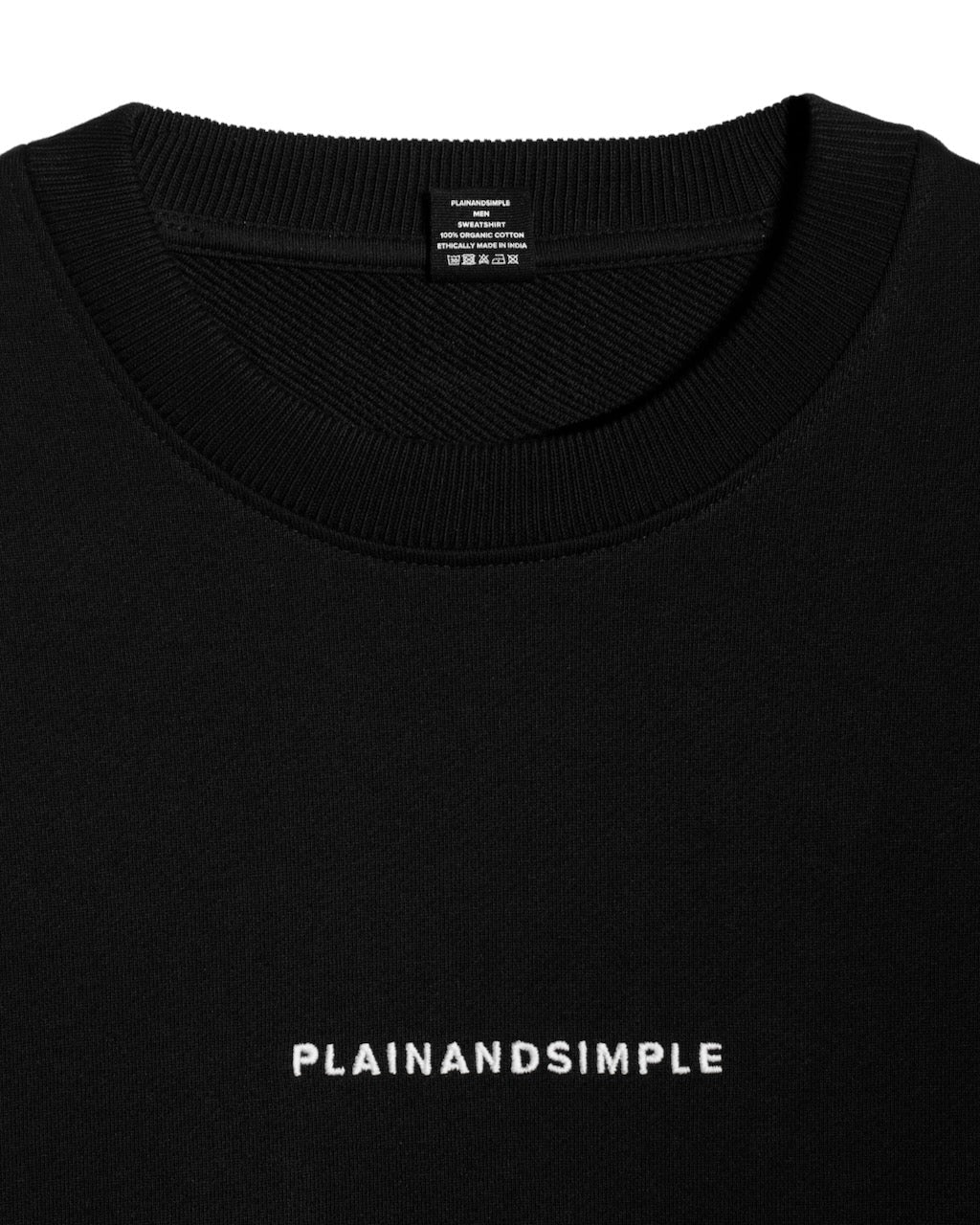 Oversized Heavyweight Organic Logo Sweatshirt