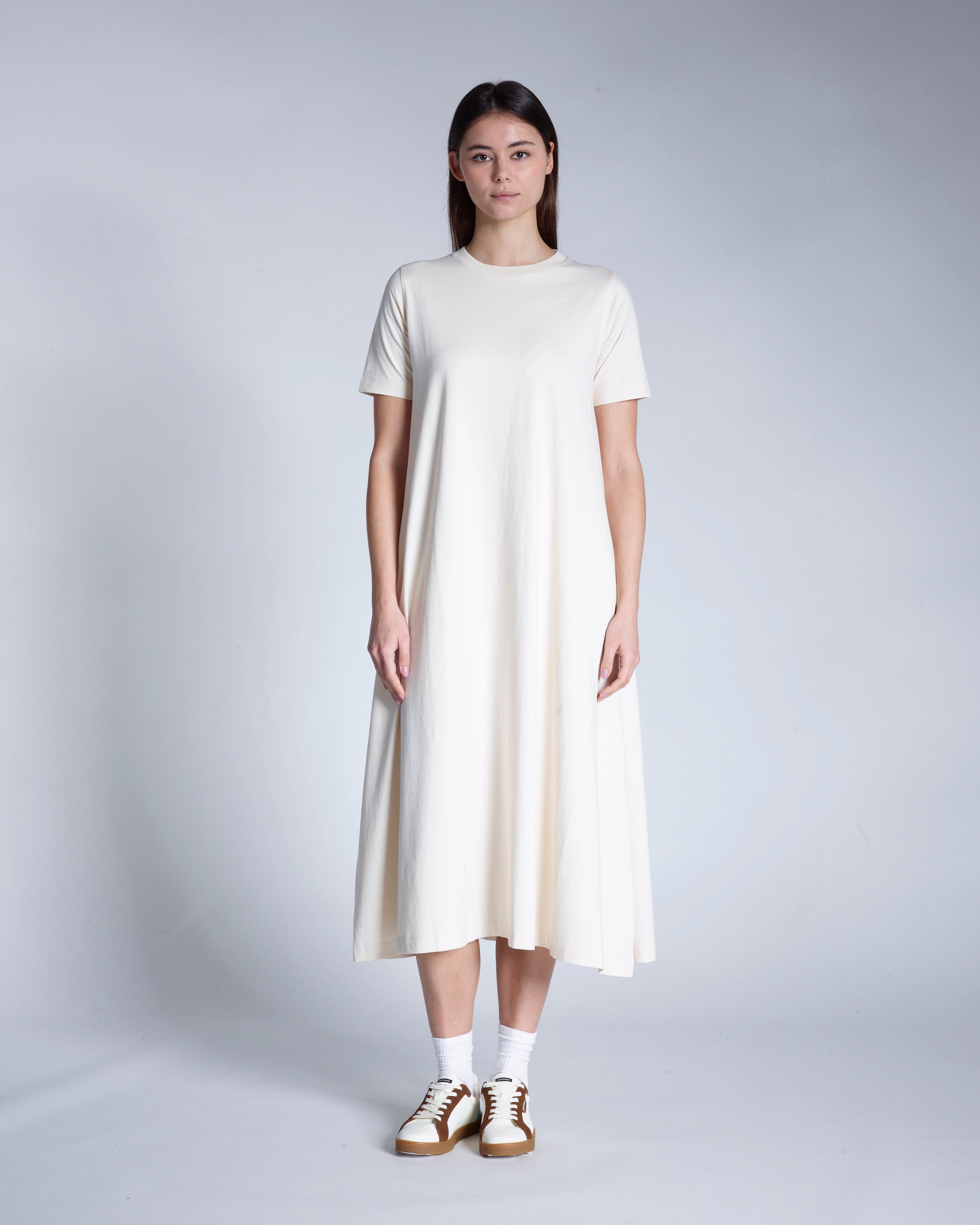 Long Line Organic T-Shirt Dress