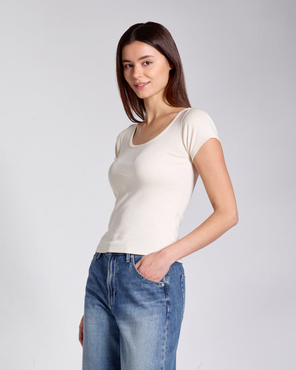 Scoop Neck Organic T-Shirt