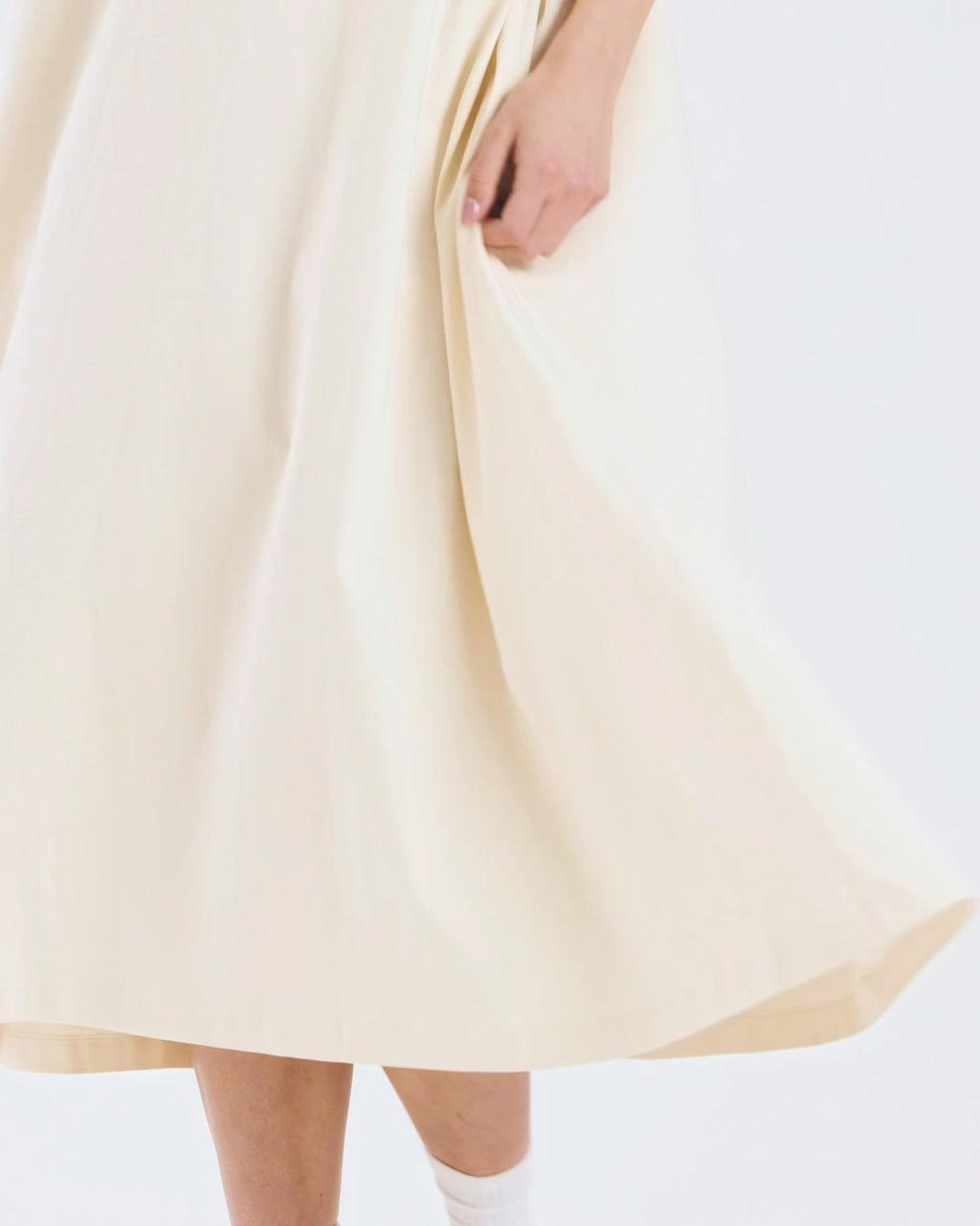 Long Line Organic T-Shirt Dress